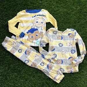 CoCoMelon Fitted Pajama Set - 3 pieces